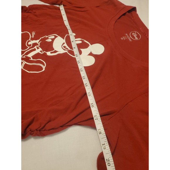 Disney Motherhood Maternity Mickey Mouse Long Sleeve T Shirt Sz L - Picture 8 of 10